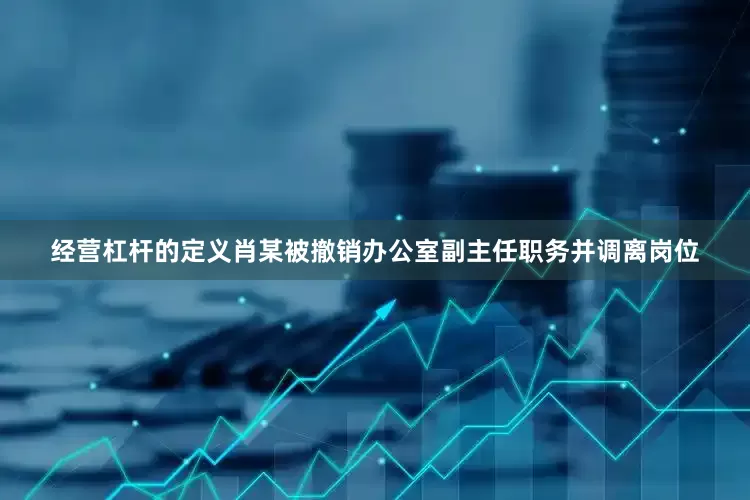 经营杠杆的定义肖某被撤销办公室副主任职务并调离岗位