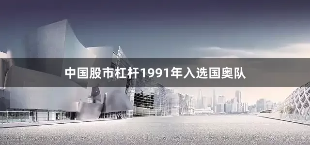 中国股市杠杆1991年入选国奥队
