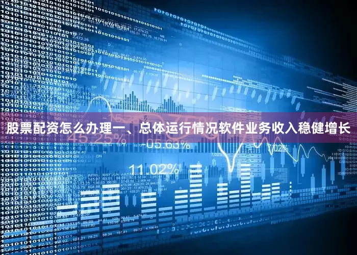 股票配资怎么办理　　一、总体运行情况　　软件业务收入稳健增长